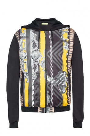 Patterned sweatshirt with hood, zdjęcie 1 Patterned sweatshirt with hood od Versace Jeans